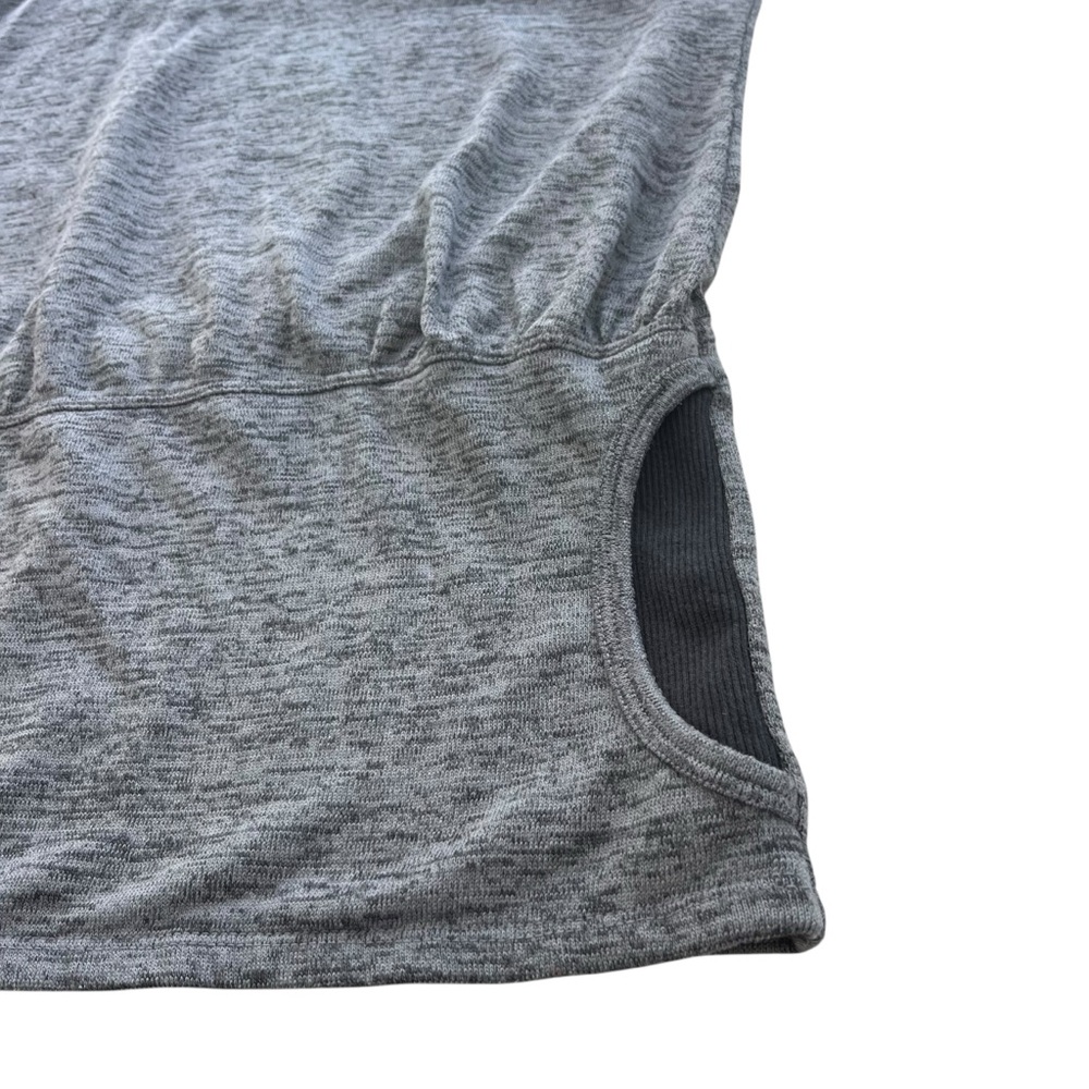 Athleta Womens S Charcoal Heather Batwing and Robin Cowl Neck Sweatshirt #918996 - Picture 9 of 14